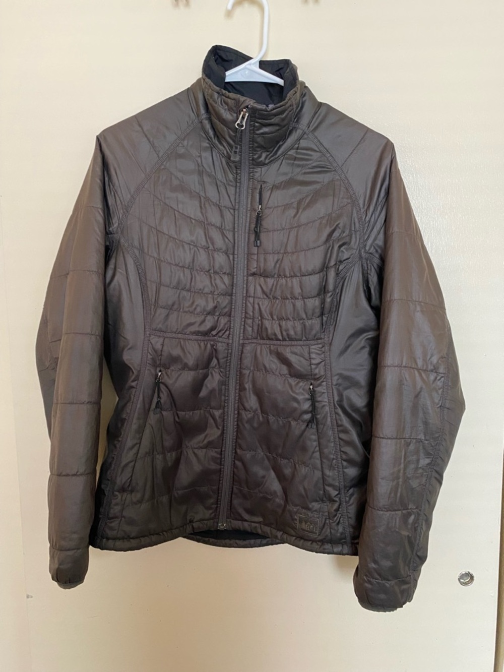 Women’s Quilted Lightweight Puffer Jacket - Gray